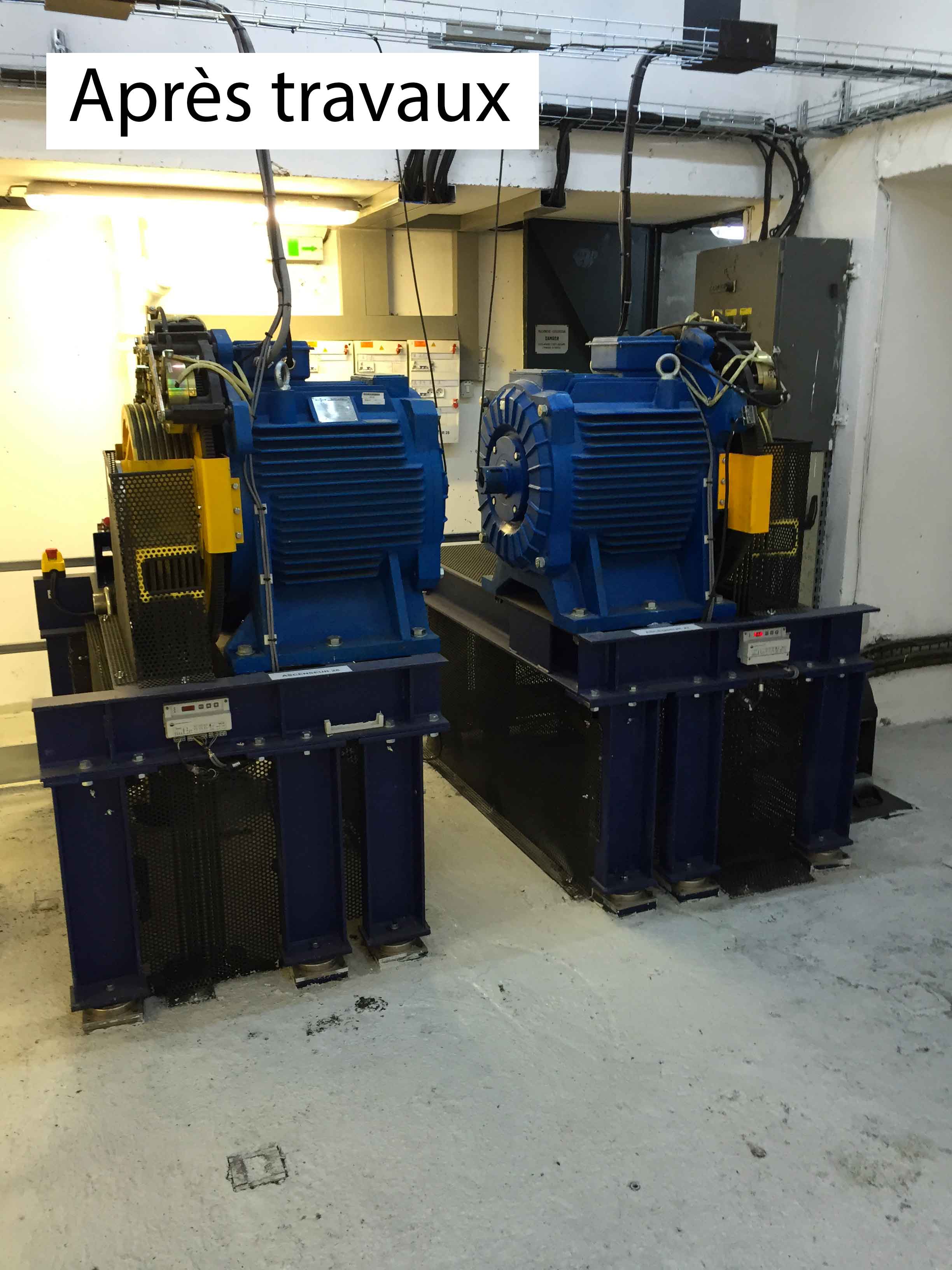 Après modernisation gearless sodimas - ACAF