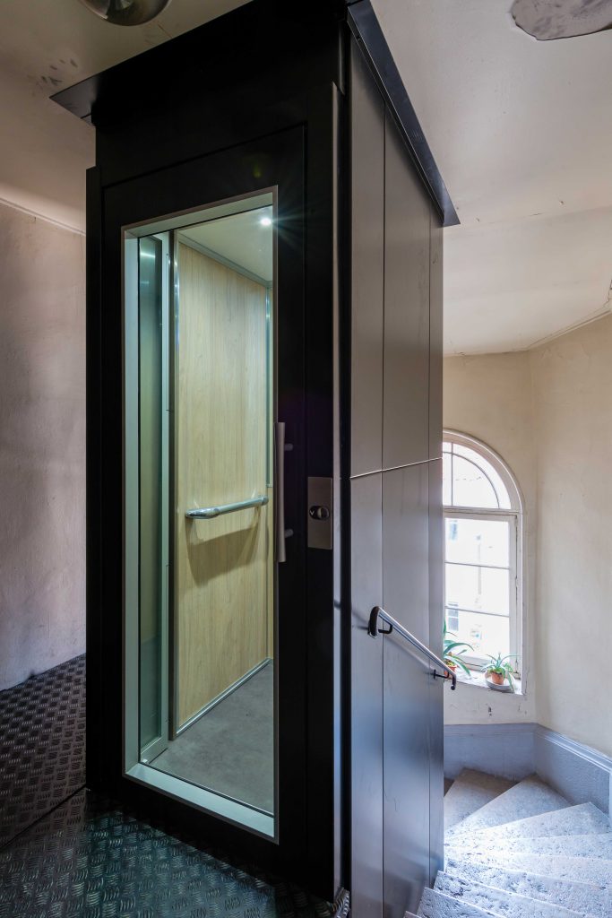 Création d'un ascenseur dans un immeuble résidentiel - ACAF
