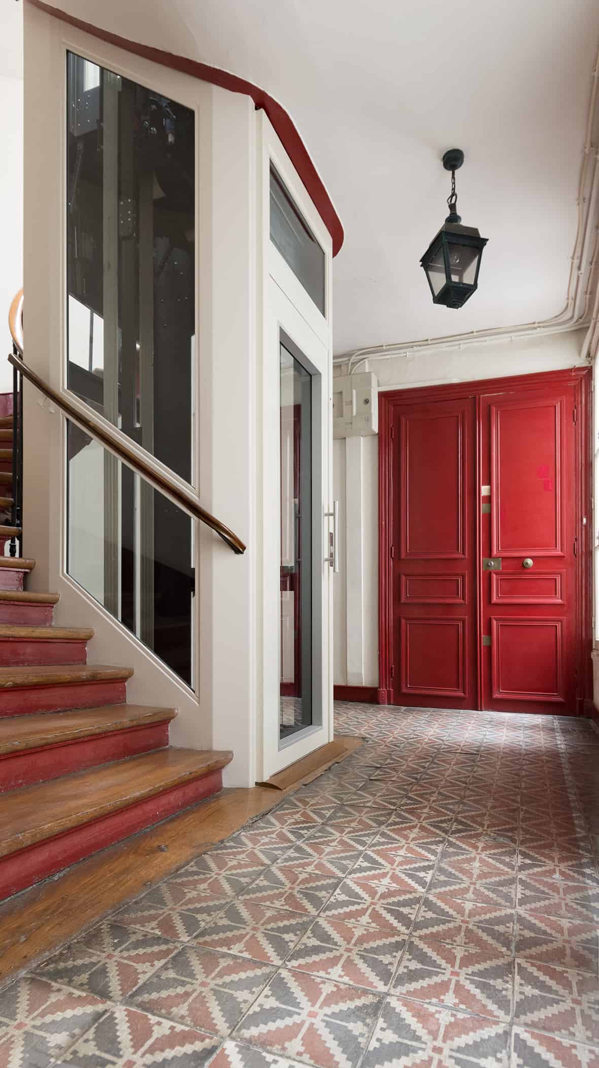 ascenseur immeuble résidentiel acaf