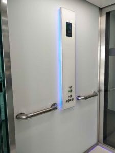 Panneau ascenseur Lyon ACAF